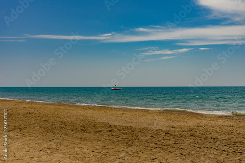 View from Belek Beach to Mediterranean Sea © MinhThuan