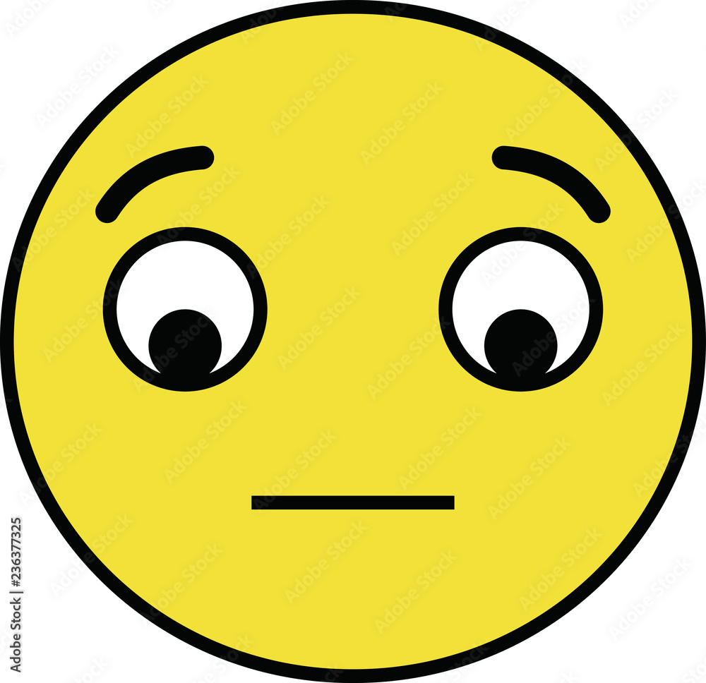 Fototapeta premium Pop Funny cute emoticon