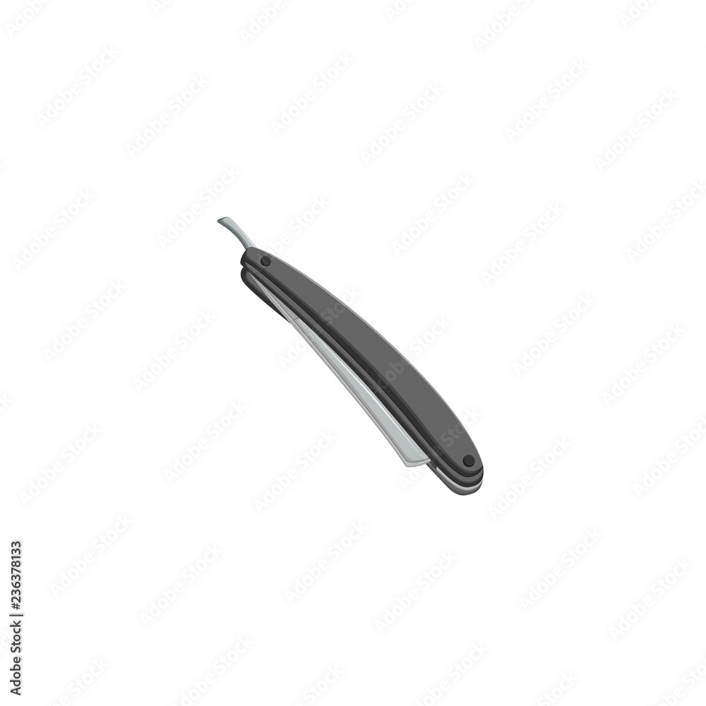 vector illustration of a razor vector illustration of a razor