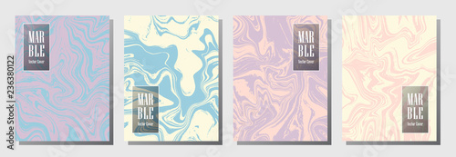 Fashionable journal layouts set. Texture for binder template, corporate flyers. Annual report cover memphis layouts set. Certificate, report, journal, binder vectors, brand identity place.
