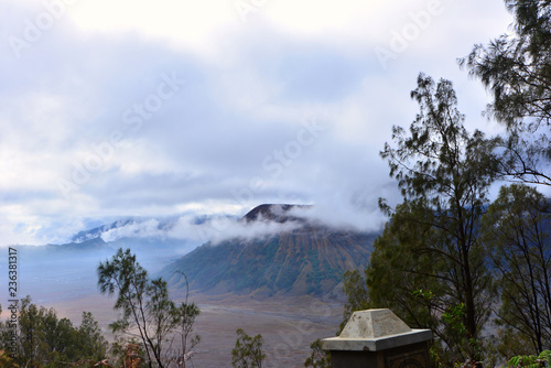 Bromo Mountain at magelang wonderful Indonesia photo