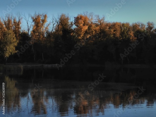lake in autumn