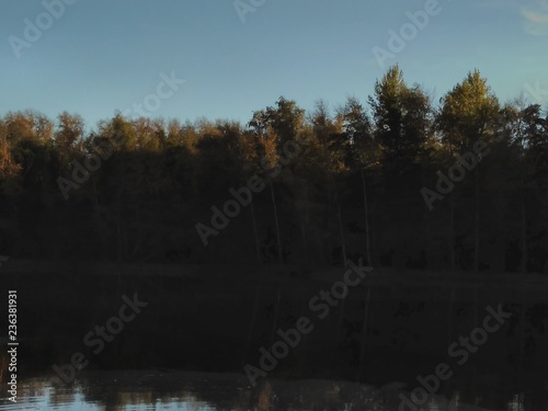 lake in autumn