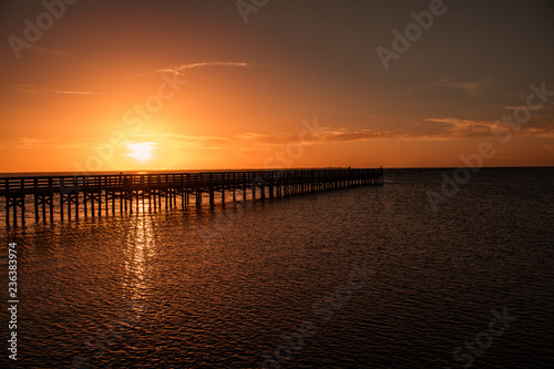 Sunset on the Gulf of Mexico © Suzanna