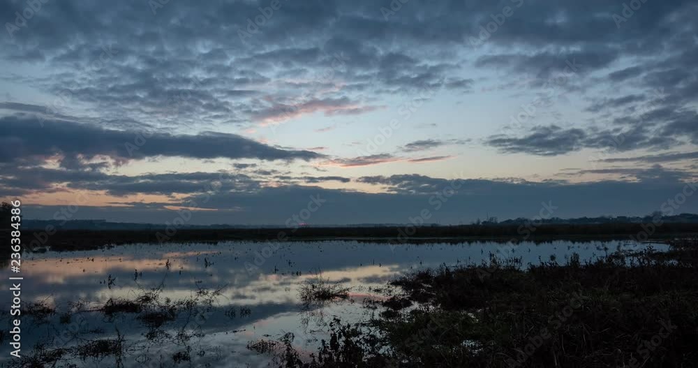 Sunset on the lake, timelapse Sunset on the lake, timelapse