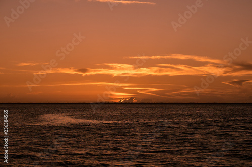 Fototapeta Naklejka Na Ścianę i Meble -  Sunset on the Gulf of Mexico