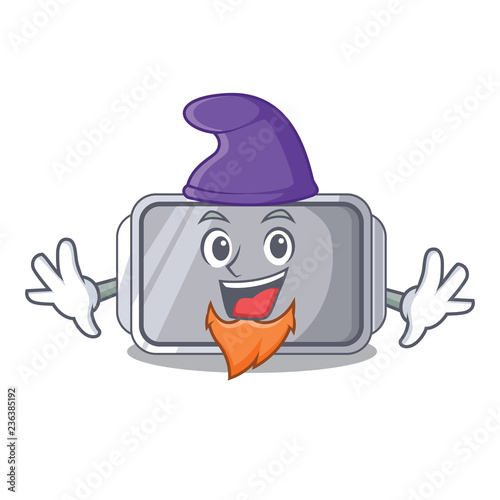 Elf baking pan quality on isolated mascot