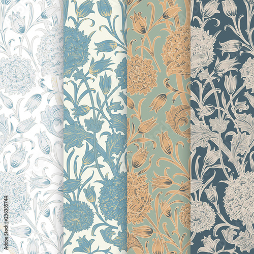 Wild Tulip by William Morris (1834-1896). Original from The MET Museum. Digitally enhanced by rawpixel.