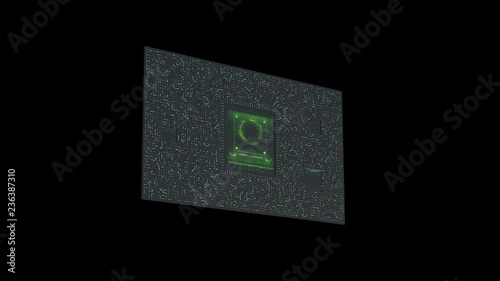 Abstract Animated Circuit Board Data Protection Enhanced 4.mov