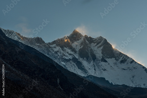 Dingboche Village, Everest Base Camp Trek From Tengboche to Dingboche , Nepal