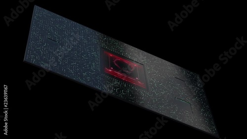 Abstract Animated Circuit Board File Protection 1.mov