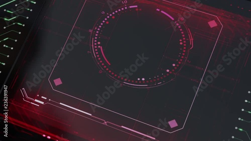 Abstract Animated Circuit Board File Protection 4.mov