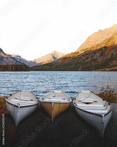 boat on the lake