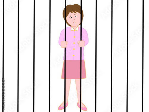 監禁された女性