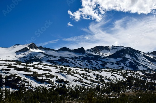 Snow capped mountain in Sierra 2 © ji0906