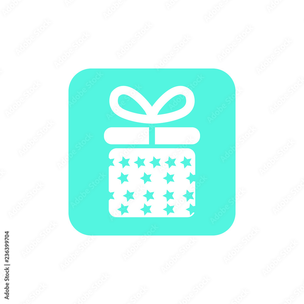 Christmas gift icon illustration vector symbol. xmas icon vector Christmas gift icon illustration vector symbol. xmas icon vector