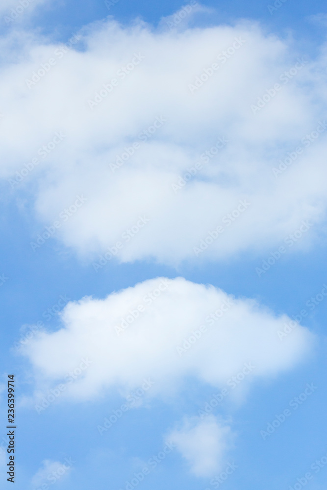 Fototapeta premium Tablica ogłoszeń w chmurze