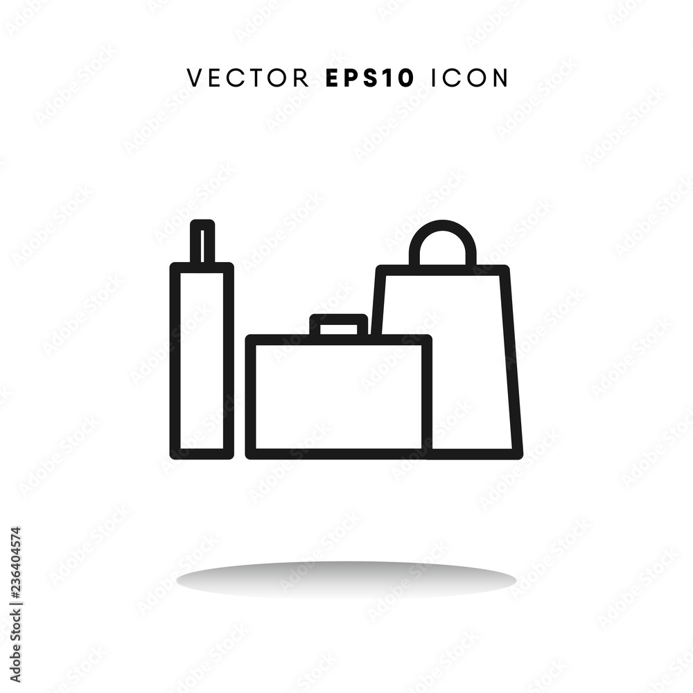 Shopping bangs black friday vector icon Shopping bangs black friday vector icon