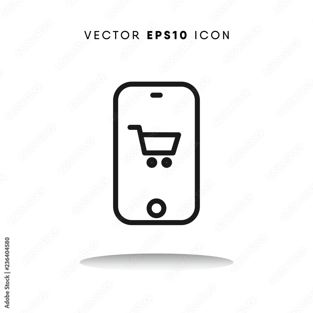 Online shopping black friday vector icon Online shopping black friday vector icon