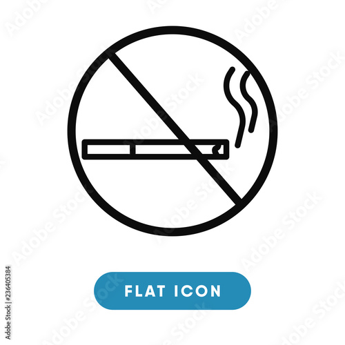 No smoking vector icon