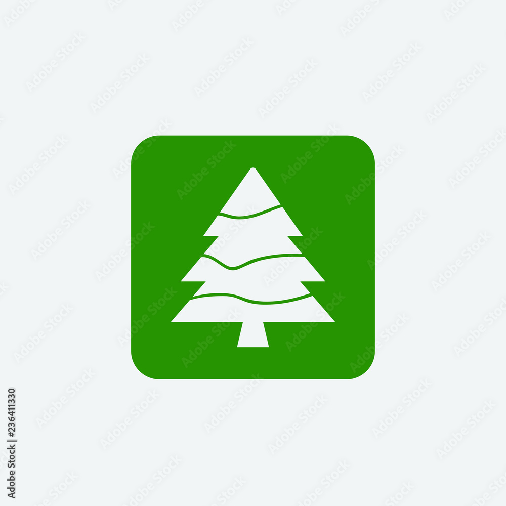 Christmas Tree icon, Xmas tree symbol, New year icon symbol Christmas Tree icon, Xmas tree symbol, New year icon symbol