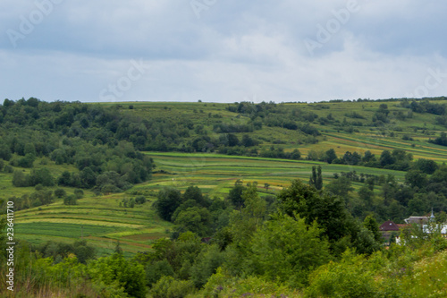 panorama of countryside in tuscany