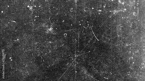 Background old film on black texture with scratches