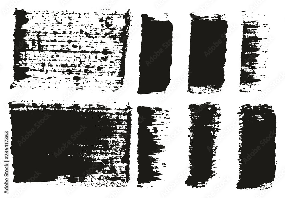 Paint Brush Wide Lines High Detail Abstract Vector Background Set 114 Paint Brush Wide Lines High Detail Abstract Vector Background Set 114
