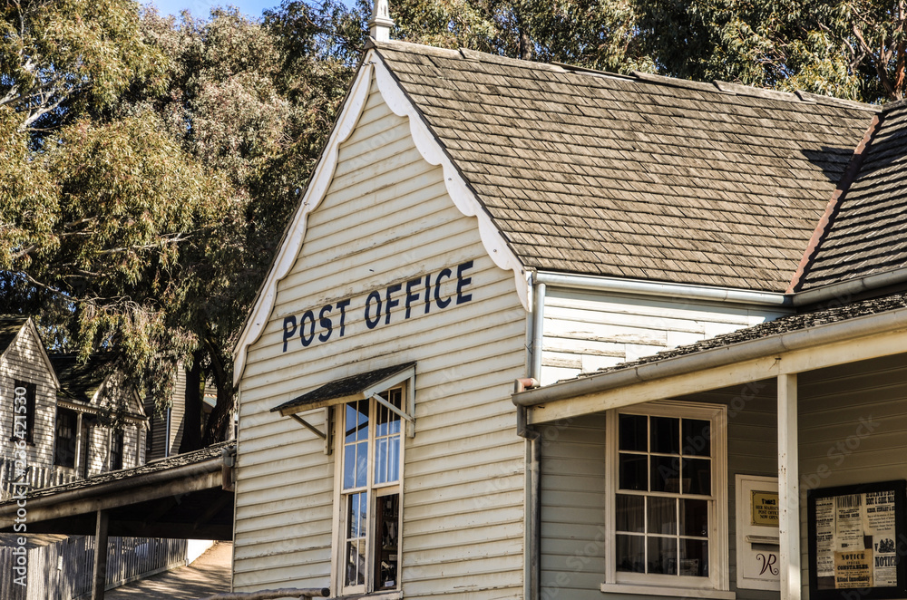 Post Office - Westernstadt - Goldgräberstadt in Australien