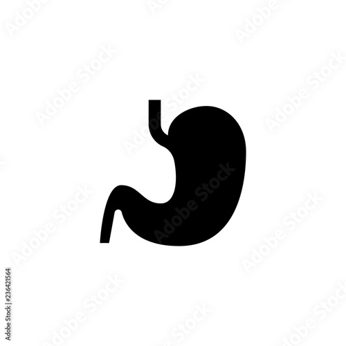 stomach icon vector
