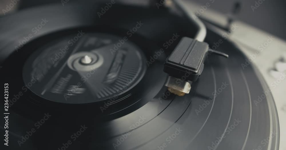 Cinemagraph Loop Vinyl Player Detail