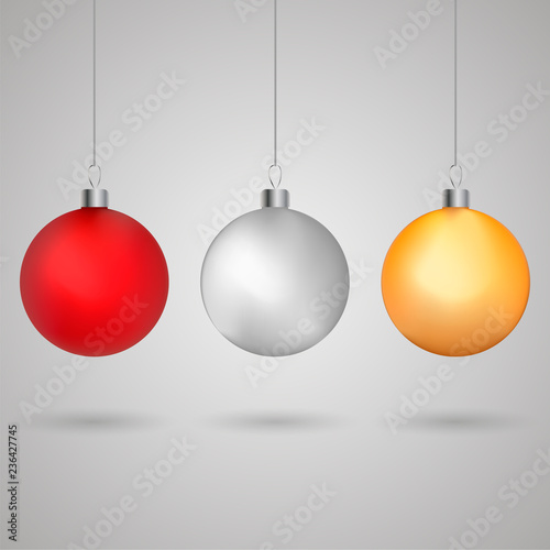 Christmas ball illustration