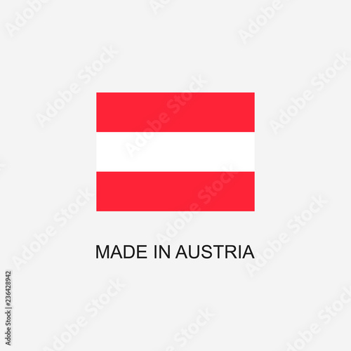 Free Download Made in Austria sign - GFXLoad