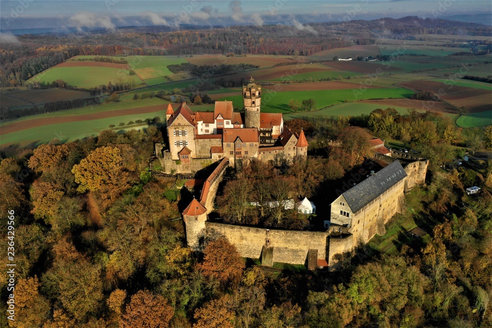 Burg Ronneburg Luftbilder