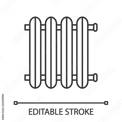 Radiator linear icon
