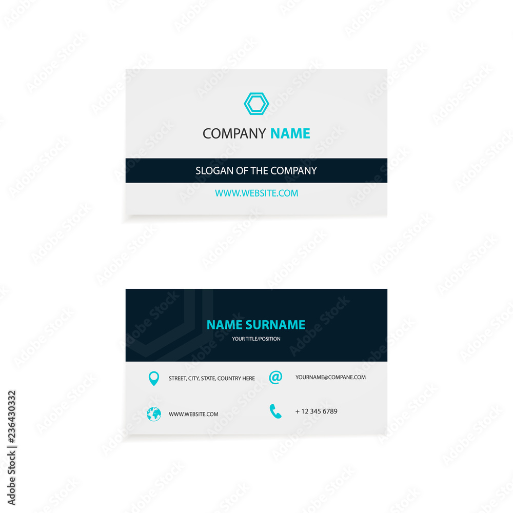 Clean business card Clean business card