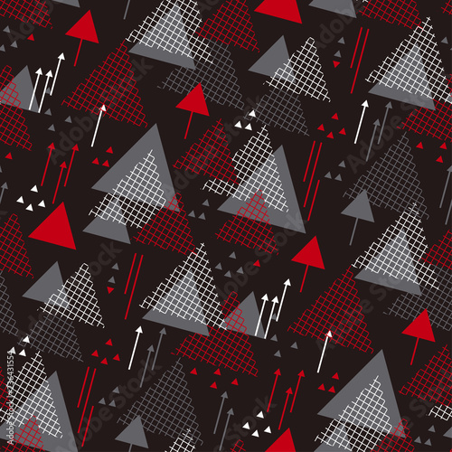Dynamic color seamless pattern