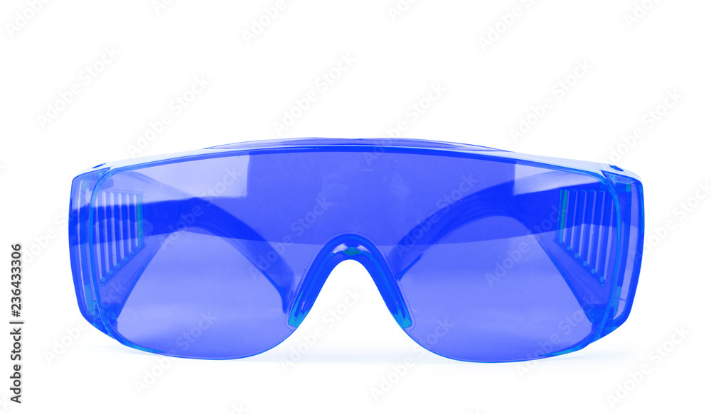 Goggles or Safety Glasses. Protective workwear to protect human eyes