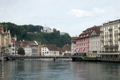 Historic city center of Lucerne, Switzerland © zatletic