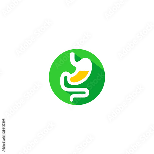 Circle gastric icon - pharmacy logo