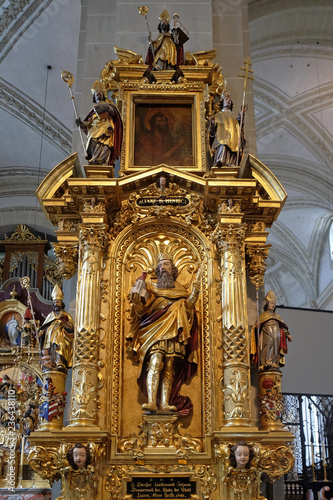 Saint Henry altar in the church of St. Leodegar in Lucerne, Switzerland