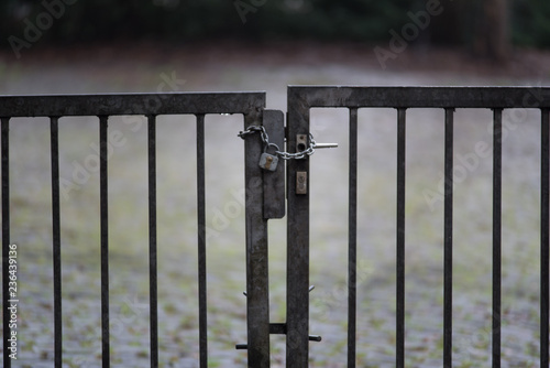 locked gate