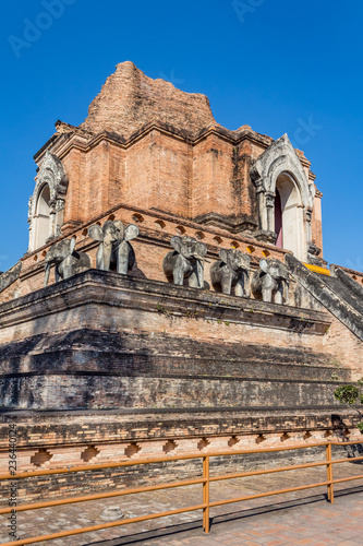 Wat Chedi Luang in Chiang Mai, Thailand