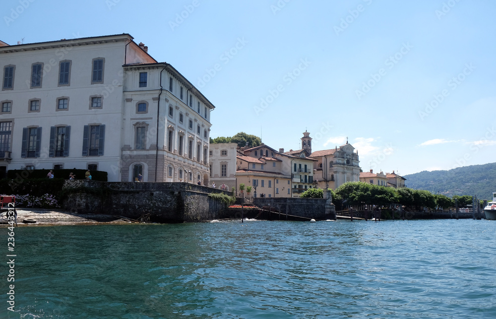 Palazzo Borromeo on Isola Bella, Borromeo Islands, Lago Maggiore, Piedmont, Italy
