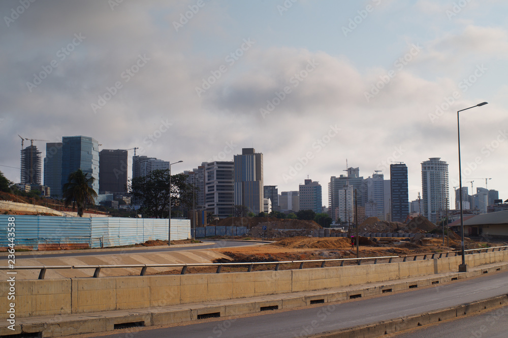 Alternate view of Luanda skyline, Angola Alternate view of Luanda skyline, Angola
