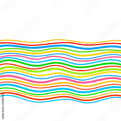 Abstract colour wavy lines background