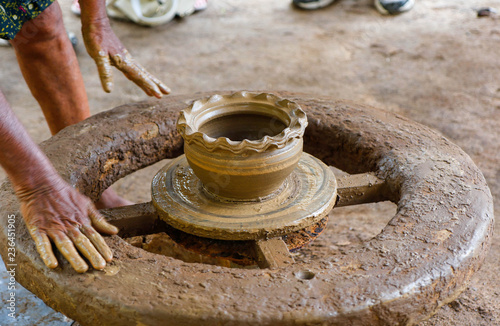 pottery making in kerala india