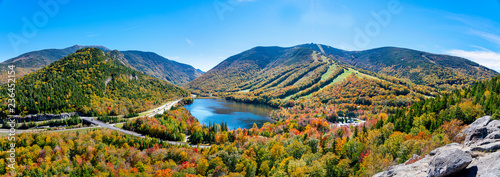 Echo Lake in the Fall in Vermont photo