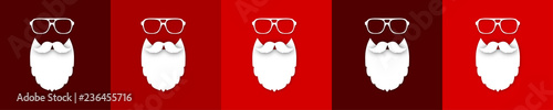 Collection of Santa Faces