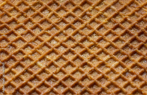 background. waffle cookie